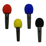 Espuma Protetora Colorida P/ Microfone Kit