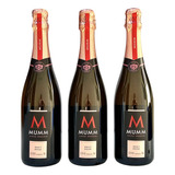 Espumante Mumm Cuvee Reserve Brut Rose | Kit Com 3 Garrafas