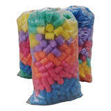 Espumas Coloridas Para Piscina De Bolinha Kit C/1000+brinde