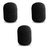 Espuminha Para Microfone Protege Da Saliva Poeira Com 3 Und