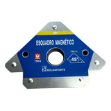 Esquadro Magnetico Para Solda 75kg Industrial - Soldaforte