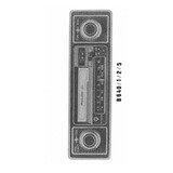 Esquema Auto Radio Philco B641 Ra 109 Ra109 Corcel Em Pd 