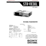 Esquema Eletrônico - Receiver Sony Str-vx30