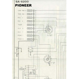 Esquema Pioneer Sa6200 Sa 6200 Em