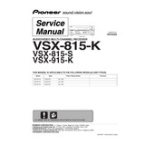 Esquema Pioneer Vsx 915 Vs X915