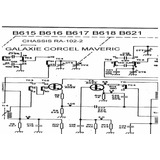 Esquema Radio Philco B615 B616 B617 B618 B621 Em Pdf 
