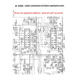 Esquema Radio Sanyo M9709k M 9709k M9709 M9709 K Via Email