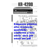 Esquema Receiver Kenwood Kr4200 Kr 4200 Envio Por Email Pdf