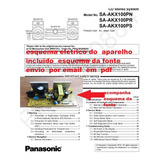 Esquema Som Panasonic Sa Akx100 Saakx100 Saak X100 Em Pdf