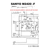 Esquema Som Sanyo M2420 M 2420 M2420f M2420 F Via Email