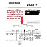Esquema Sony Xr-c117 Xrc117 Alta Resolução