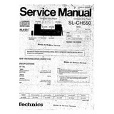Esquema Technics Sl Ch550 Slch550 Em Pdf Via Email 