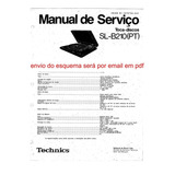 Esquema Toca Di Technics Sl B210 Slb210 Em Pdf Via Email