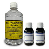 Essências Feminina Diversas + Base Crisália Para Perfume