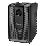 Estabilizador Sms Revolution Speed Ng16621 1000va -115v Mono Cor Preto
