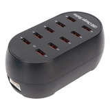 Estação De Carregamento De Carregador De Mesa Usb Múltiplo D
