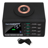 Estação De Carregamento Sem Fio Para 110w Qc3.0 Pd45w Fast D