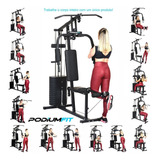 Estação De Musculação Academia Podiumfit Me200 - 65kg
