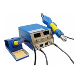 Estaçao De Retrabalho Yaxun 886d+ 2 Visor Ar E Solda 110v