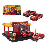 Estação Pista De Brinquedo Bombeiro Fire