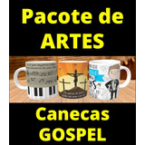 Estampas & Vetores Artes Caneca Gospel 140 Imagens Fé Cristo