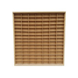 Estante 105 Carrinhos Mdf Cru Com