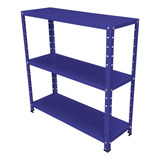 Estante Aço Multi-uso 25cm 3 Prateleiras Colorido