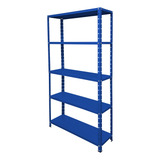 Estante Aço Multiuso 5 Prateleiras 77x150x25cm Várias Cores