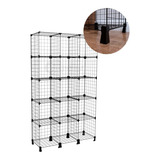 Estante Aramado Expositor Modular Multi-uso Aço 15 Nichos