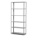Estante De Aço 6 Prateleiras Até 35kg 198x92x30 Chapa 24