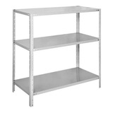 Estante De Aço Multiuso 100x92x40 Cm 3 Prateleiras