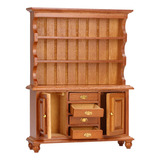 Estante De Livros Doll House 1:12 Mini Furniture Retro Minia