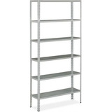 Estante Ferro Com 6 Prateleiras Slim 40cm Profundidade 