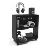 Estante Gamer Xt Racer Politorno 2 Prateleiras Preta