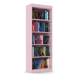 Estante Livreiro Encanto - Rosa -