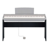 Estante Madeira L-125 Preto Yamaha Projetada Para Piano P125