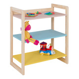 Estante Organizador Brinquedos Infantil Colore 03