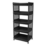 Estante Plastica Modular Multiuso 5 Prateleiras Organizadora