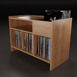 Estante Rack Para Discos De Vinil E Aparelhos Getup