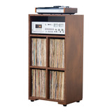 Estante Rack Para Vinil E Vitrola Top-04