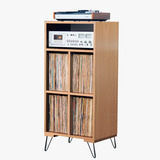 Estante Rack Para Vinil E Vitrola Top-04fs