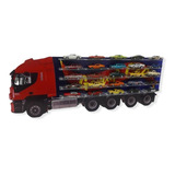 Estante Suporte Hot Wheels Carreta 25 Carrinhos Promoção