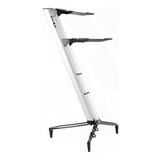 Estante Suporte Para Teclado Stay Torre 1300/02 Prata C/bag
