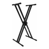 Estante Suporte Piano Teclado Konect Base Dupla Easy Lock