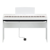 Estante Yamaha Para Piano Digital L125wh Para P125 Branco