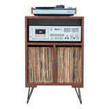 Estante-rack Para Vinil, Receiver E Vitrola Top-03