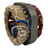 Estator Bobinado Q18mm Alumínio Motor Deslizante Garen Seg