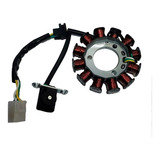 Estator Fan 125 2009 2010 2011 2012 2013 Com Bobina Pulso