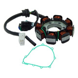 Estator Honda Cg Fan 150 Sport 2005 2006 2007 2008 + Junta