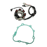 Estator Magneto Xr 200 Nx 200 Cbx 200 + Junta Tampa Lateral